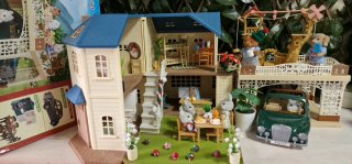 Casa Sylvanian Families con Cochera