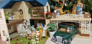 Casa Sylvanian Families con Cochera