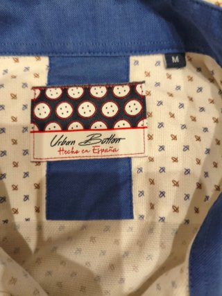 Camisa Urbab Button Talla M Estampada