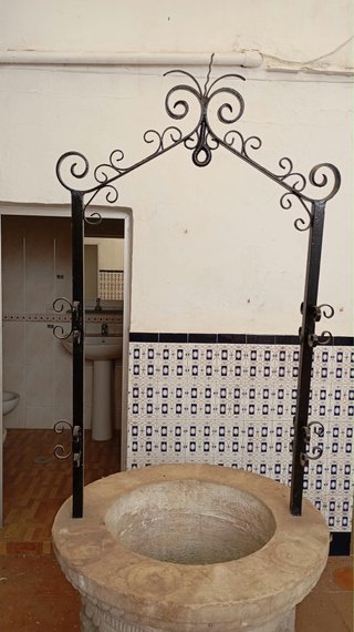 Reja para pozo de forja