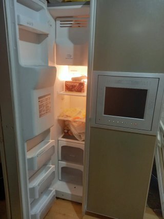 Frigorífico Americano LG con tv