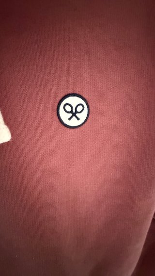 Sudadera Silbon color vino