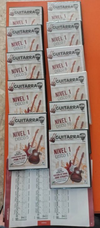 Curso Guitarra 11 DVDs