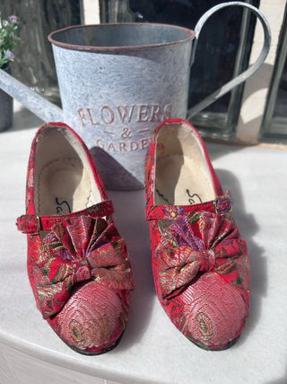 Traje Fallera Niña Siglo XVIII Rojo