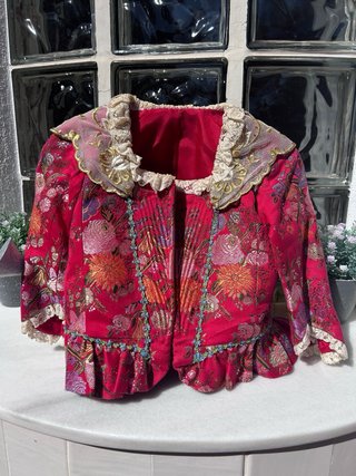 Traje Fallera Niña Siglo XVIII Rojo