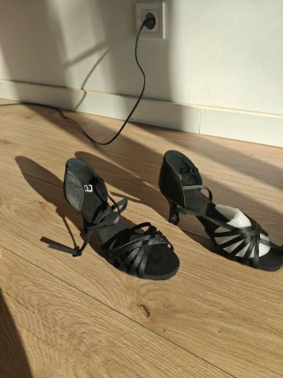 Zapatos nuevos de baile salsa mujer 37.5