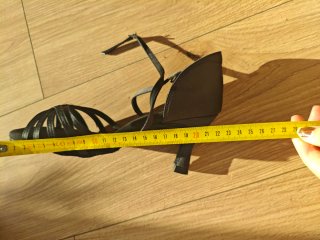 Zapatos nuevos de baile salsa mujer 37.5