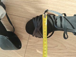 Zapatos nuevos de baile salsa mujer 37.5