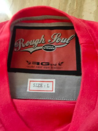 Camiseta manga larga en rojo talla L