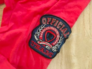 Camiseta manga larga en rojo talla L