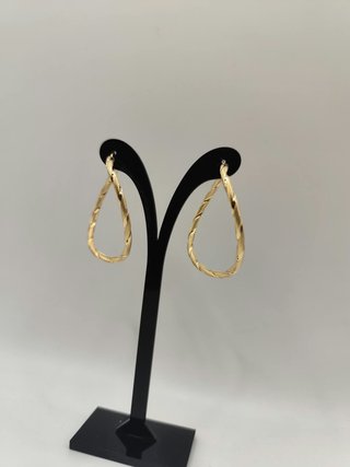Pendientes Aro Oro 18K- 4,88gr