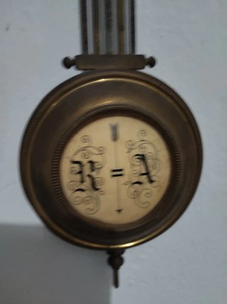 Reloj Pared Antiguo Vintage alemán S.XIX Junghans