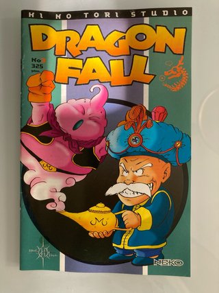 5 comics Bola de drac i dragon fall serie vermella