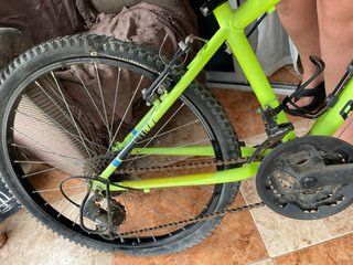 Bicicleta Infantil Rockrider ST 500 Verde
