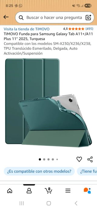 Funda TiMOVO para Samsung Galaxy Tab A11+