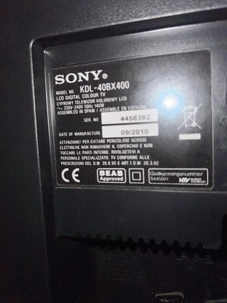 Televisor Sony BRAVIA KDL-40BX400
