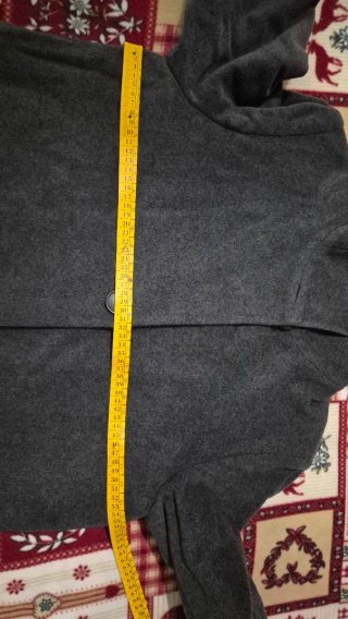 Cappotto 100% Lana Grigio