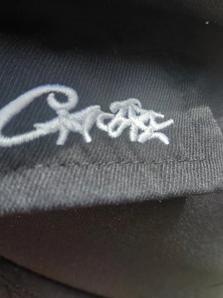 Pantalones cargo Corteiz negros con logo