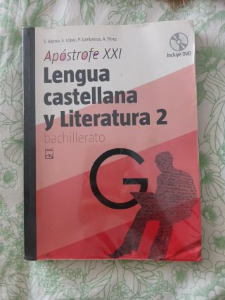 Lengua castellana y literatura, 2 Bachillerato:...