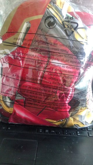 Disfarce Iron Man Acolchoado Rubie's Tamanho Único