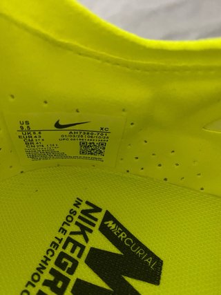 Nike Mercurial Vapor 13 Elite Amarillo