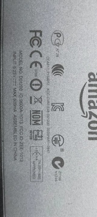 Amazon Kindle Touch 4ª Gen Plata