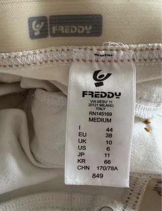 Pantalones Freddy WR.UP Blancos Talla M