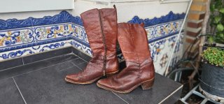 Botas Vintage de Piel Pikolinos Talla 39