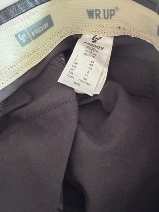 Pantalones Freddy WR.UP Faux Cuir Negros