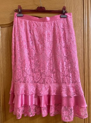 Conjunto de Fiesta coctel Rosa fucsia T.44