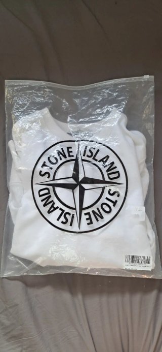 Jersey Stone Island Blanco