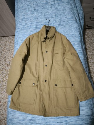 Parka vintage beige lana tg 54 XL