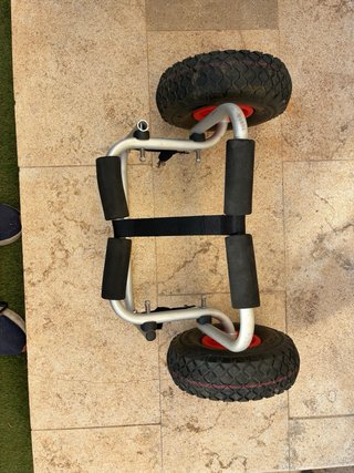 Piragua con accesorios