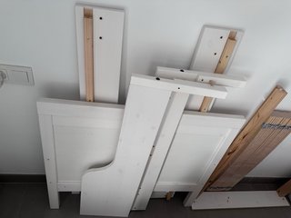 Cama infantil IKEA blanca