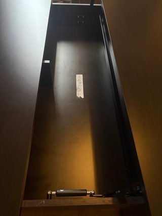 Mesa centro elevable IKEA TRULSTORP negra