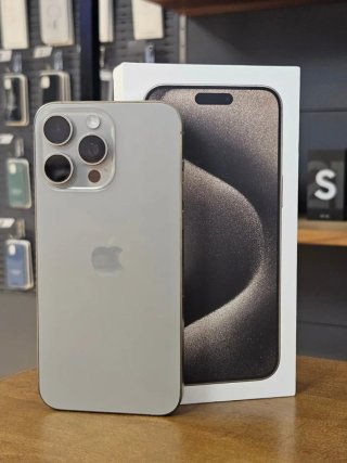 IPHONE 15 PRO MAX 256GB TITANIO BATERIA 88%