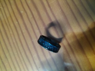 Anillo Negro y Azul