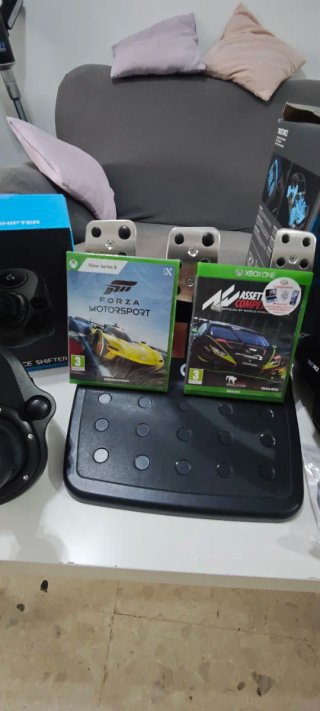 Volante Logitech G923 Xbox/PC + Palanca