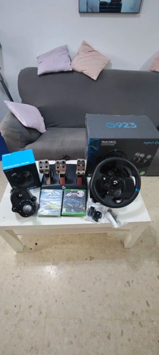 Volante Logitech G923 Xbox/PC + Palanca