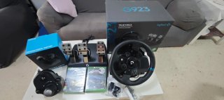 Volante Logitech G923 Xbox/PC + Palanca