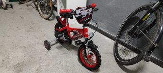 Bicicleta Infantil 12 Pulgadas Roja
