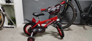 Bicicleta Infantil 12 Pulgadas Roja