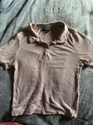 Camiseta Rosa Corta Primark Talla S