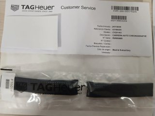 Correa de Caucho Tag Heuer FT6014