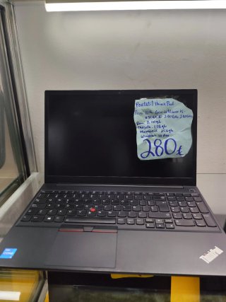 Portátil Lenovo ThinkPad i5 1135G7 8GB RAM 256GB