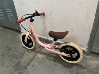 Bicicleta sin pedales Btwin rosa