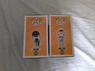 Funko Pop! Wallace & Gromit 1745 y 1744