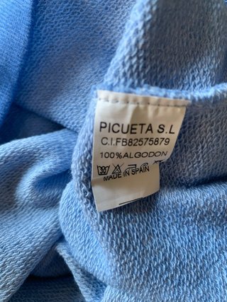Sudadera Patch Azulon  Unisex (Nueva)