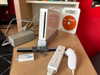 Consola Nintendo Wii con adaptador HDMI