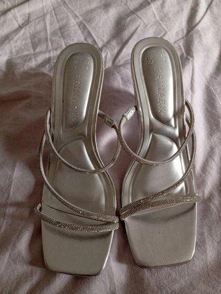 Zapatos de fiesta plateados ARK